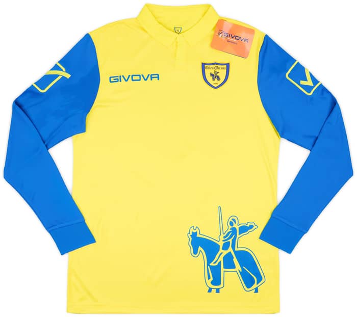 2019-20 Chievo Verona Home L/S Shirt (M)