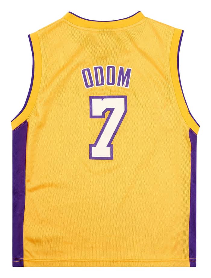 2006-10 LA Lakers Odom #7 adidas Jersey (Home) Y