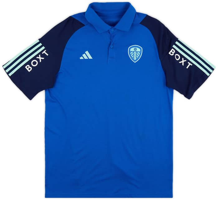 2023-24 Leeds United Player Issue Polo T-Shirt - As New