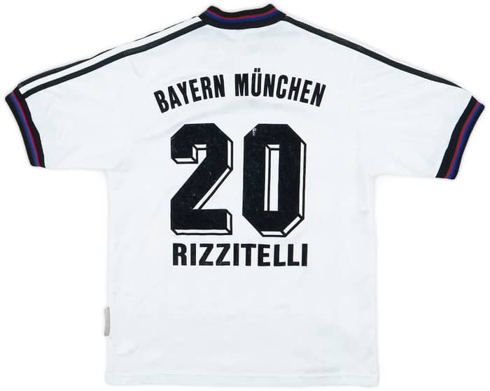 1996-98 Bayern Munich Away Shirt Rizzitelli #20 - 8/10 - (XL.Boys)