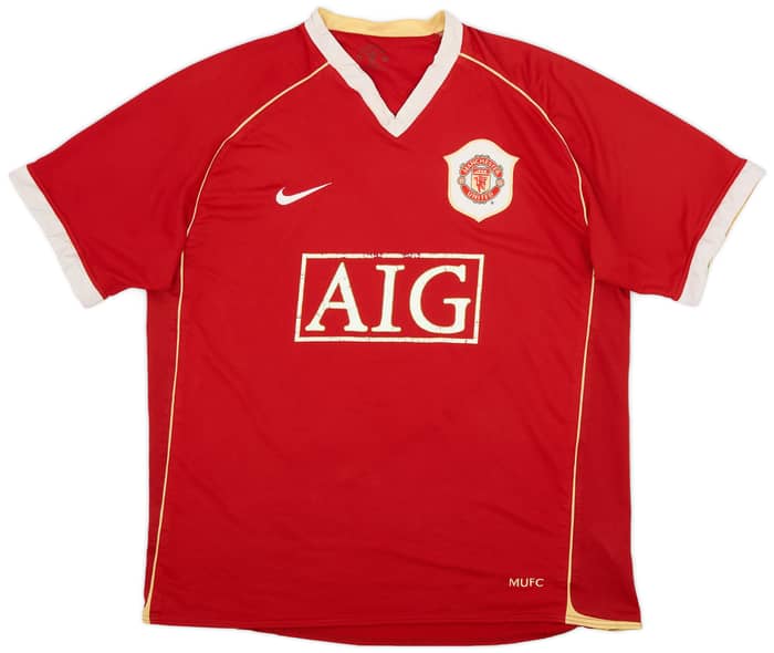 2006-07 Manchester United Home Shirt Rooney #8 - 4/10 - (M)
