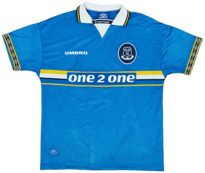 1997-99 Everton Home Shirt Materazzi #15 - 7/10 - (XL)