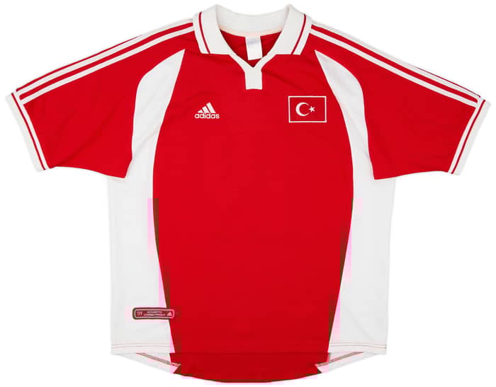 2000-02 Turkey Home Shirt Veraart #17 - 8/10 - (XL)