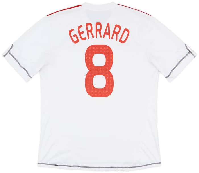2009-10 Liverpool Third Shirt Gerrard #8 - 5/10 - (XL)