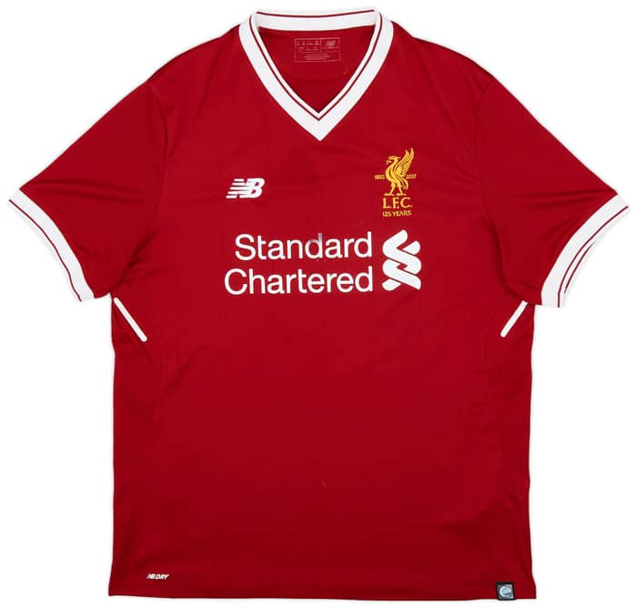 2017-18 Liverpool 125 Years Home Shirt M.Salah #11 - 6/10 - (L)