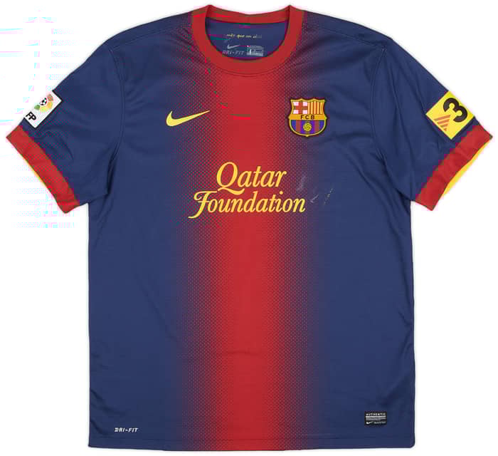 2012-13 Barcelona Home Shirt Messi #10 - 6/10 - (L)