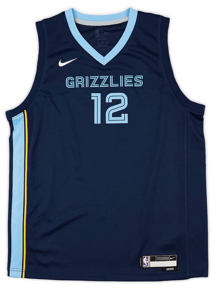 2019-23 Memphis Grizzlies Morant #12 Nike Swingman Jersey (Away) Y - W/Tags