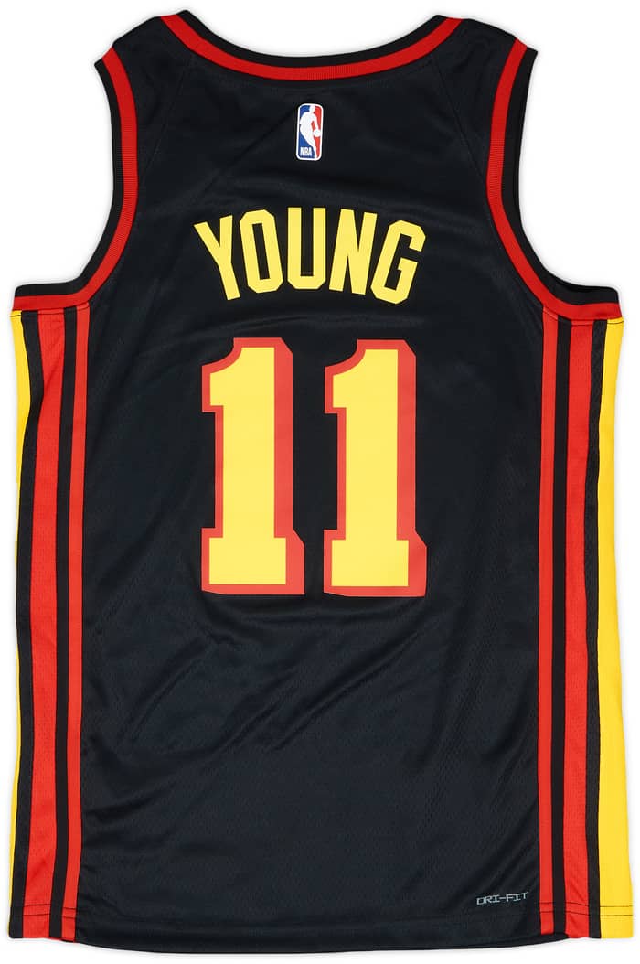 2020-25 Atlanta Hawks Young #11 Jordan Swingman Alternate Jersey (S)