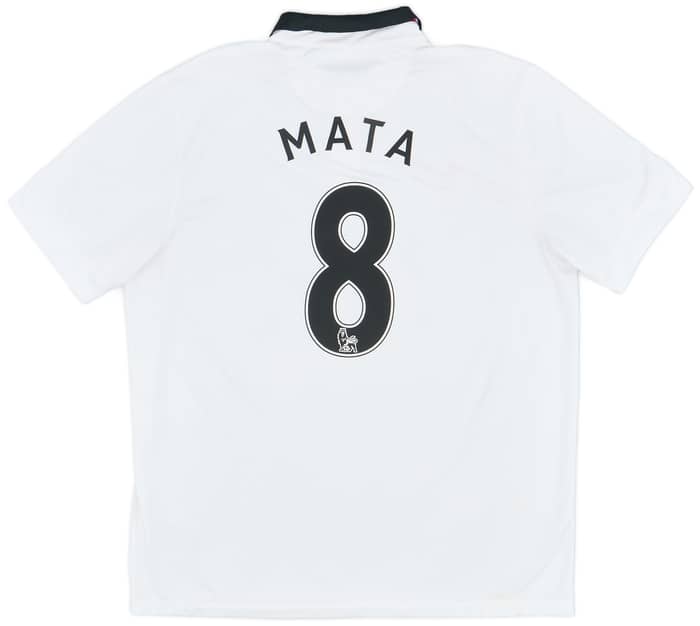2014-15 Manchester United Away Shirt Mata #8 - 9/10 - (XL)