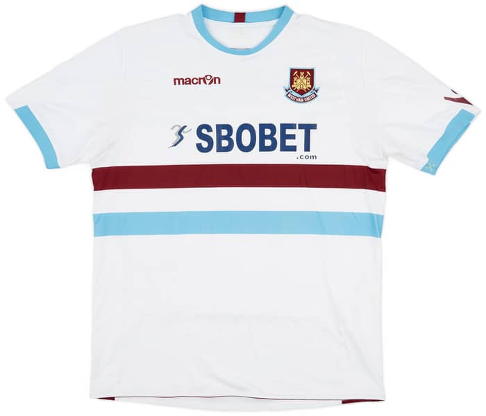 2010-12 West Ham Away Shirt Noble #16 - 6/10 - (XXL)
