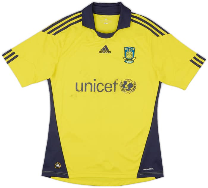 2010-12 Brondby Home Shirt Thygesen #15 - 4/10 - (M)