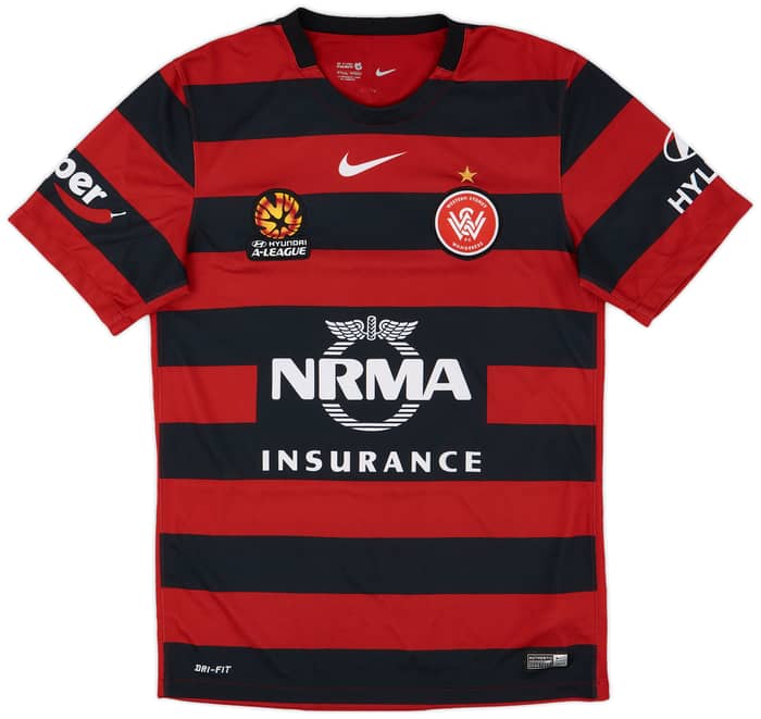 2015-16 Western Sydney Wanderers Home Shirt - 9/10 - (S)