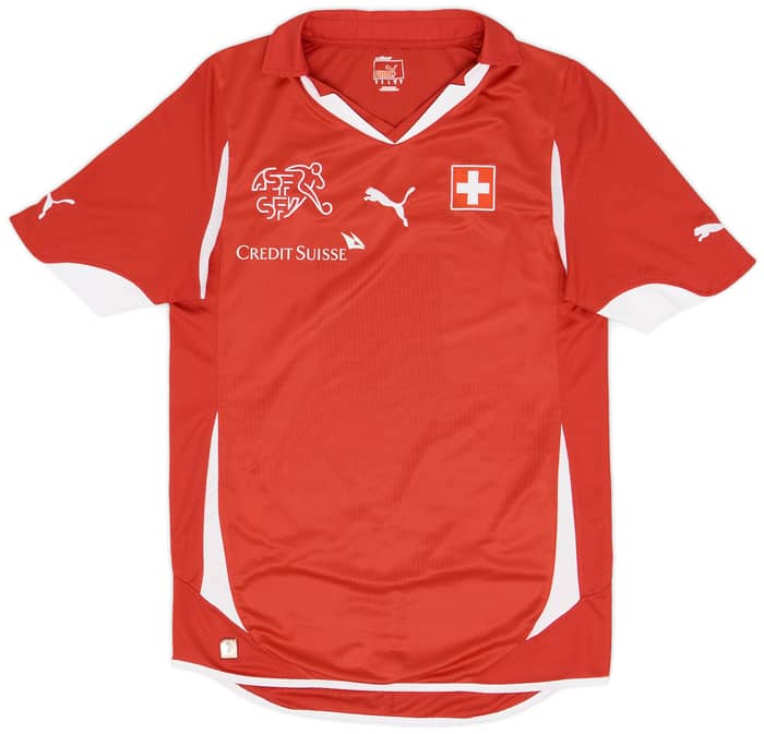 2010-11 Switzerland Home Shirt - 7/10 - (S)
