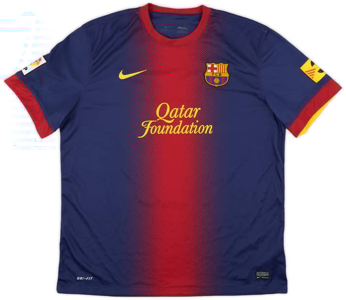 2012-13 Barcelona Home Shirt Messi #10 - 6/10 - (XL)