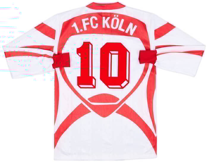 1992-93 FC Koln Home L/S Shirt #10 - 8/10 - (S)