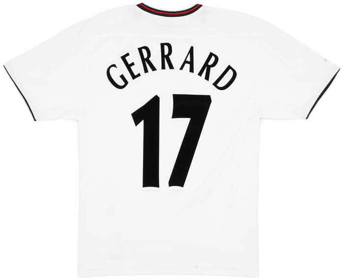 2003-04 Liverpool Away Shirt Gerrard #17 - 6/10 - (S)