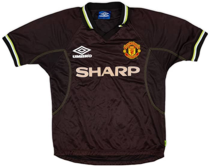 1998-99 Manchester United Third Shirt Beckham #7 - 7/10 - (Y)