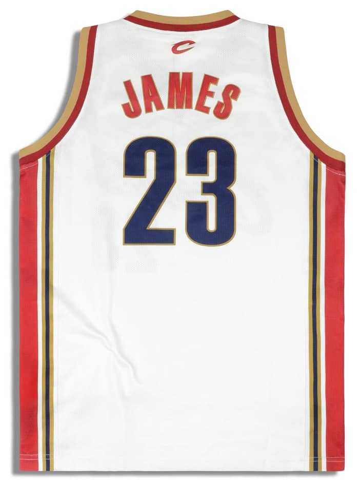 2003-10 Cleveland Cavaliers James #23 Champion Jersey (Home) Y