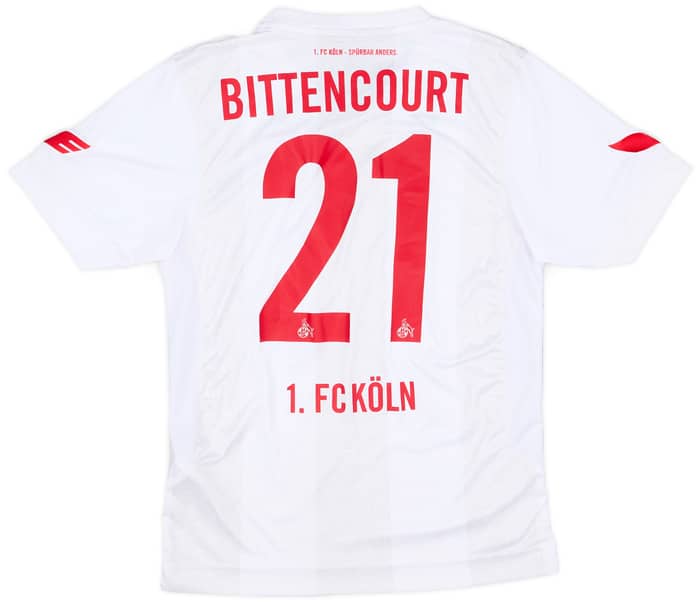2016-17 FC Koln Home Shirt Bittencourt #21 - 7/10 - (M)