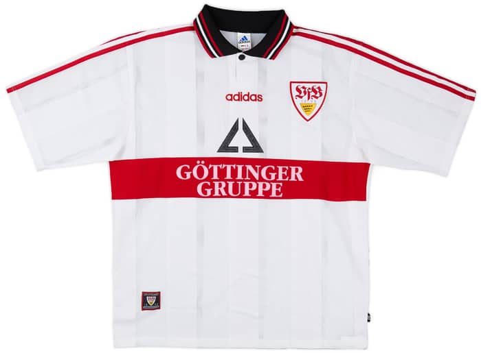 1997-98 Stuttgart Home Shirt Hagner #7 - 6/10 - (XL)