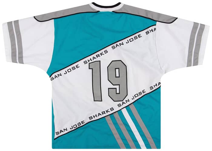 1990s San Jose Sharks #19 CMP S/S Jersey S