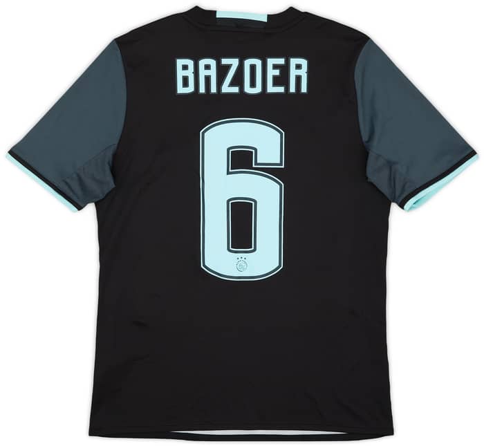 2016-17 Ajax Away Shirt Bazoer #6 - 9/10 - (XL.Boys)