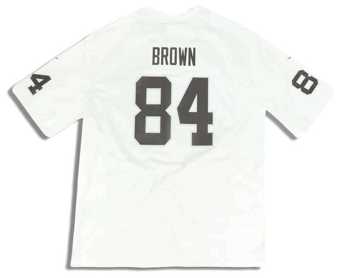 2019 Oakland Raiders Brown #84 Nike Game Jersey (Away) XXL - W/Tags