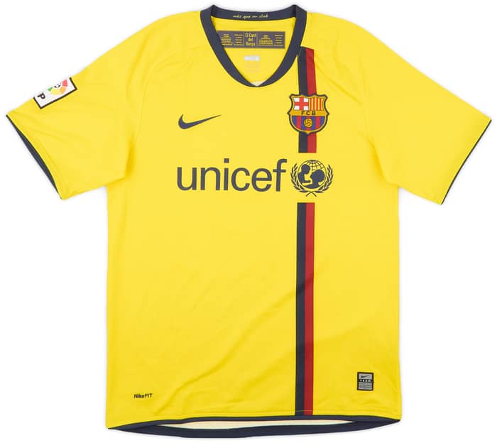 2008-10 Barcelona Away Shirt Messi #10 - 9/10 - (S)