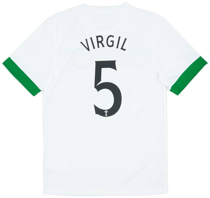 2014-15 Celtic European Third Shirt Virgil #5 (S)