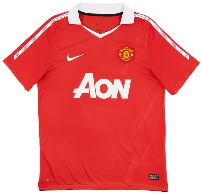 2010-11 Manchester United Home Shirt Rooney #10 - 6/10 - (M)