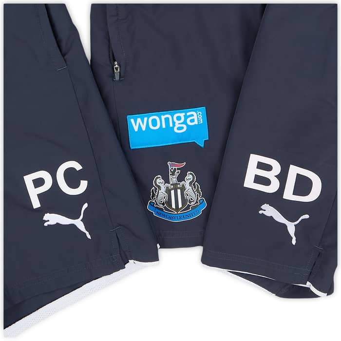 2014-15 Newcastle Staff Issue Training Shorts # - 5/10