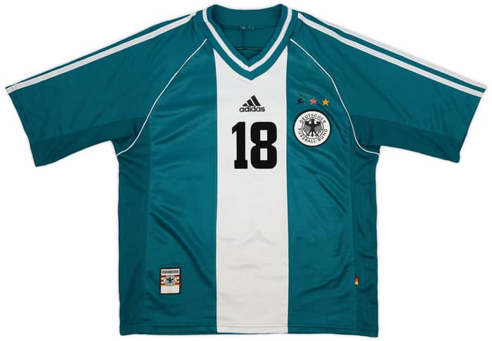 1998-00 Germany Away Shirt Klinsmann #18 - 6/10 - (L)