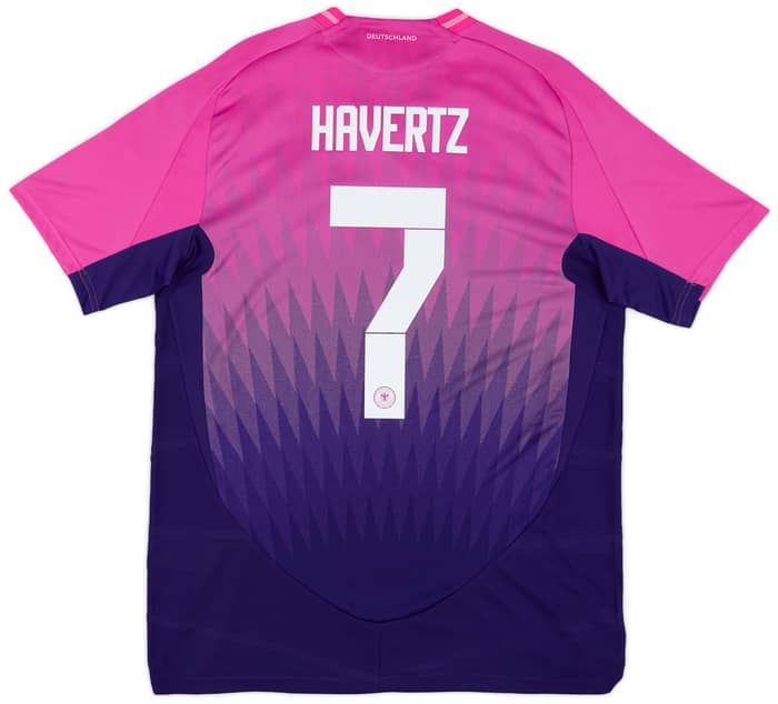 いいネット通販 - 全国送料無料でお届けします 2024-25 Germany Authentic Away Shirt Havertz #7 ウェア