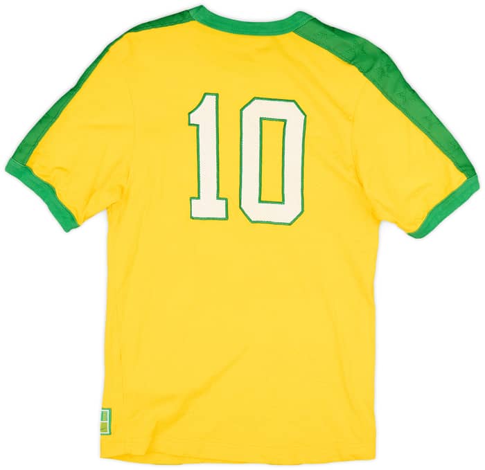 2005-06 Brazil Nike Fan Tee #10 - 9/10 - (S)