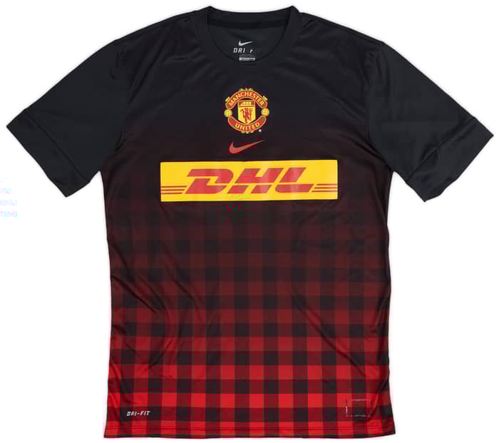 2013-14 Manchester United NIke Training Shirt - 7/10 - (M)