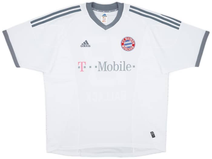 2002-03 Bayern Munich Away Shirt Ballack #13 - 7/10 - (XL)