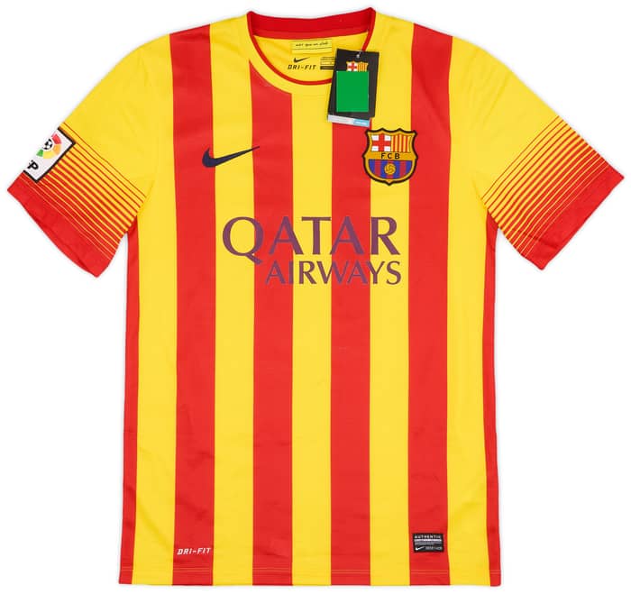2013-15 Barcelona Away Shirt Messi #10 (S)