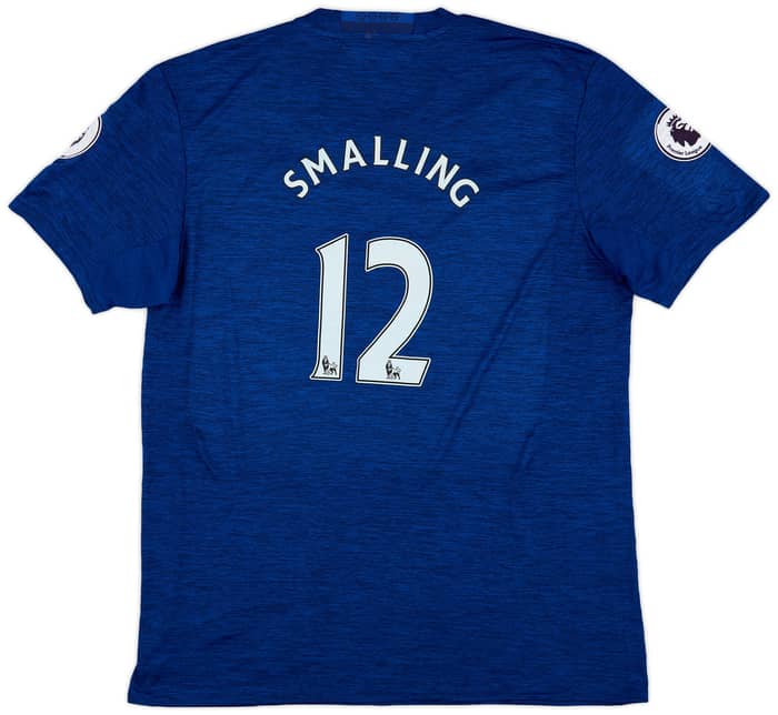 2016-17 Manchester United Away Shirt Smalling #12 - 8/10 - (L)