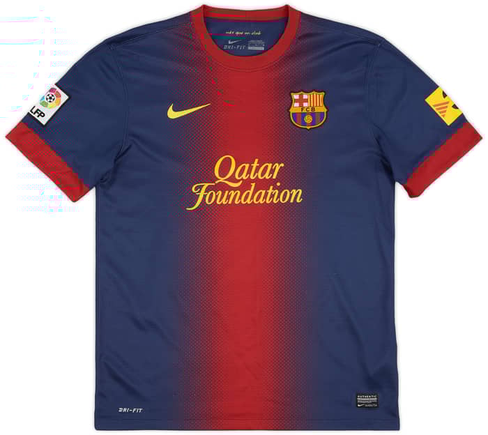 2012-13 Barcelona Home Shirt Messi #10 - 8/10 - (M)