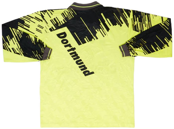 1993-94 Borussia Dortmund Home L/S Shirt - 8/10 - (XL)