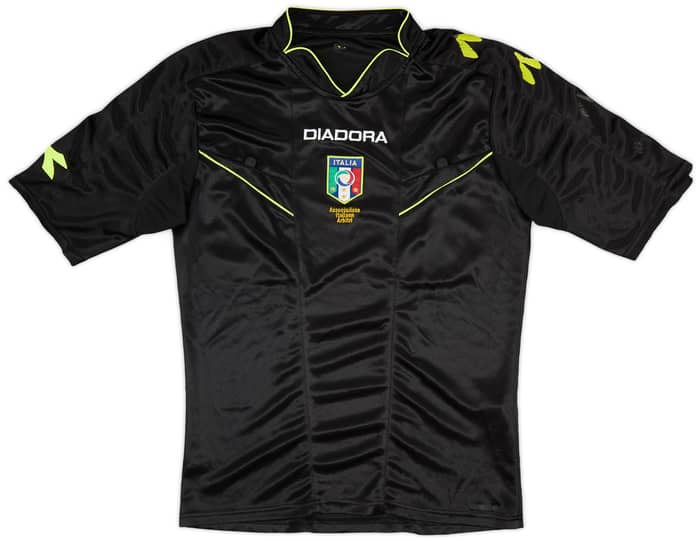 2013-14 Italy Diadora Referee Shirt - 6/10 - (M)
