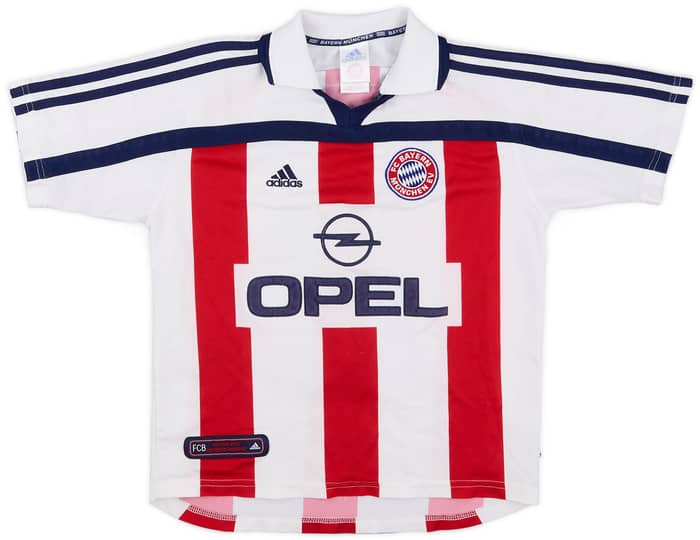 2000-01 Bayern Munich Away Shirt #13 - 8/10 - (L.Boys)