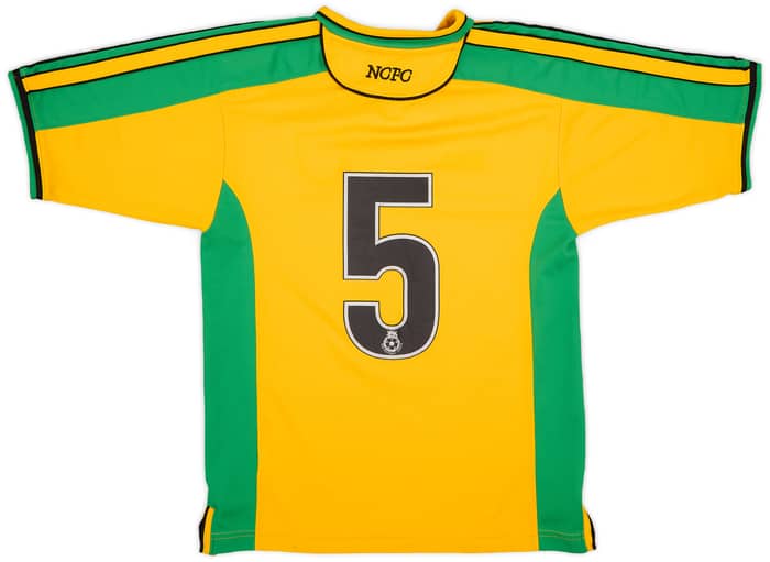 2003-05 Norwich Home Shirt #5 - 8/10 - (XL.Boys)