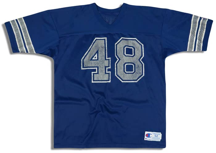 1989-94 Dallas Cowboys Johnston #48 Champion Jersey (Home) XXL