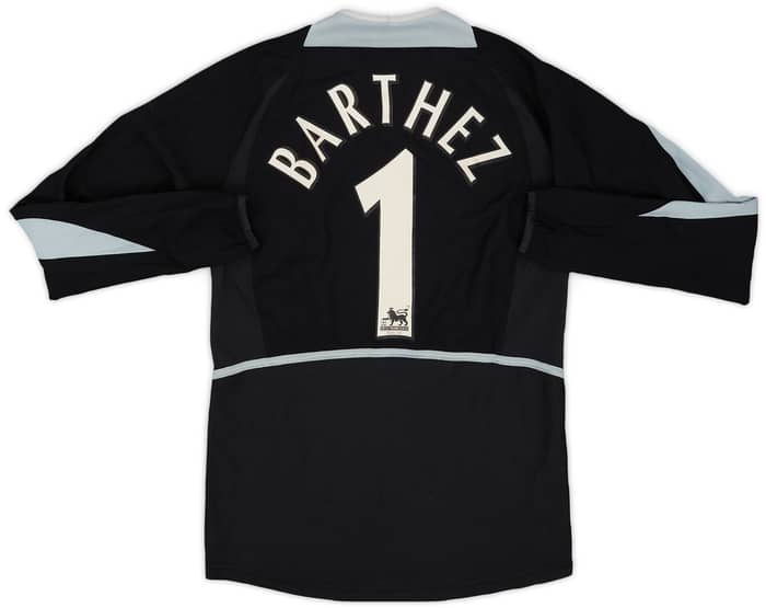 2002-04 Manchester United GK Shirt Barthez #1 - 8/10 - (L.Boys)