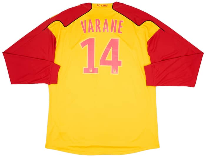 2010-11 Lens Home L/S Shirt Varane #14 - 7/10 - (XXL)