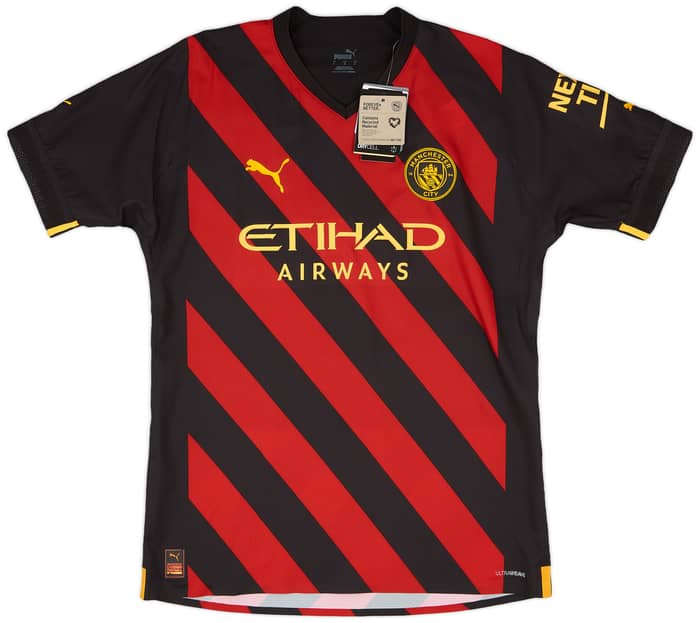 2022-23 Manchester City Player Issue Away European Shirt Grealish #10