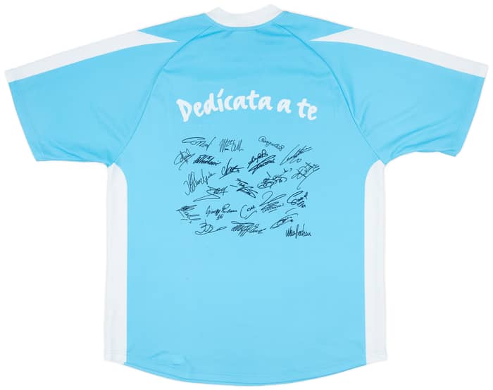2003-04 Lazio 'Signed' Basic Home Shirt - 7/10 - (L)