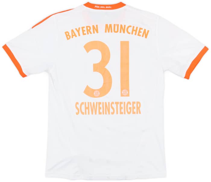2012-13 Bayern Munich Away Shirt Schweinsteiger #31 - 4/10 - (XL.Boys)