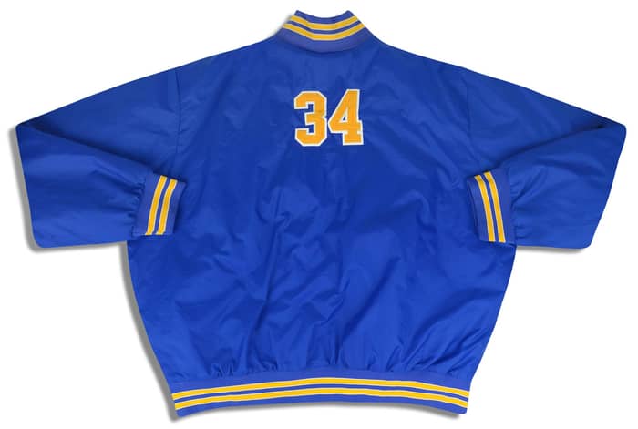 2000s Northwood Timberwolves #34 Baseball Rennoc Varsity Jacket XXL